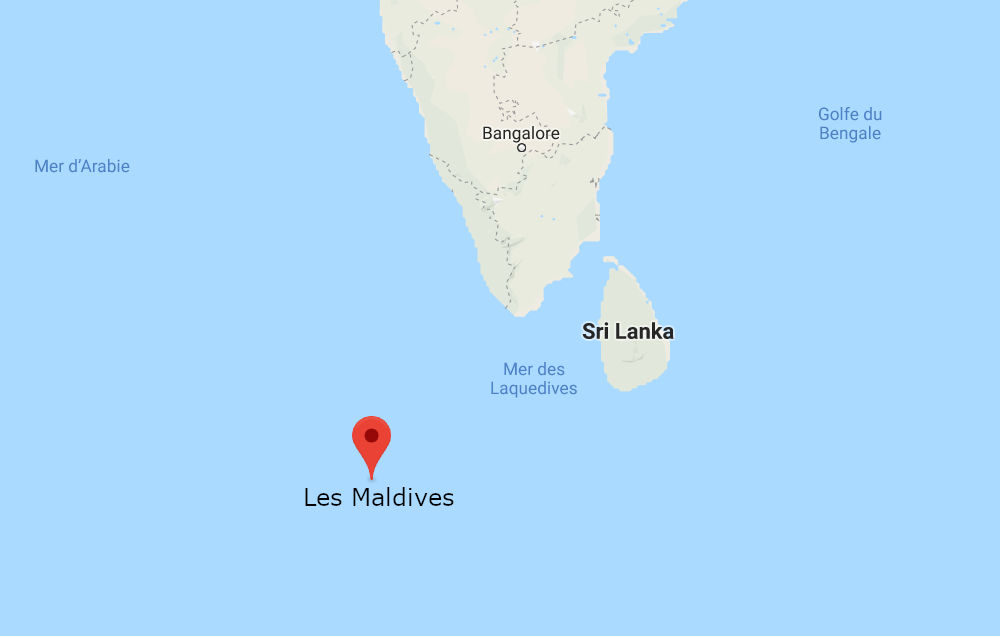 Carte Maldive 2