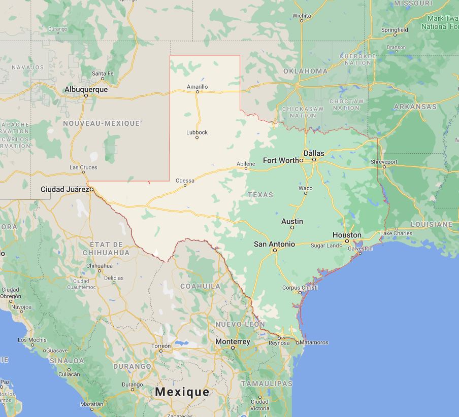 2021 03 23 09 40 50 Texas GoogleMaps