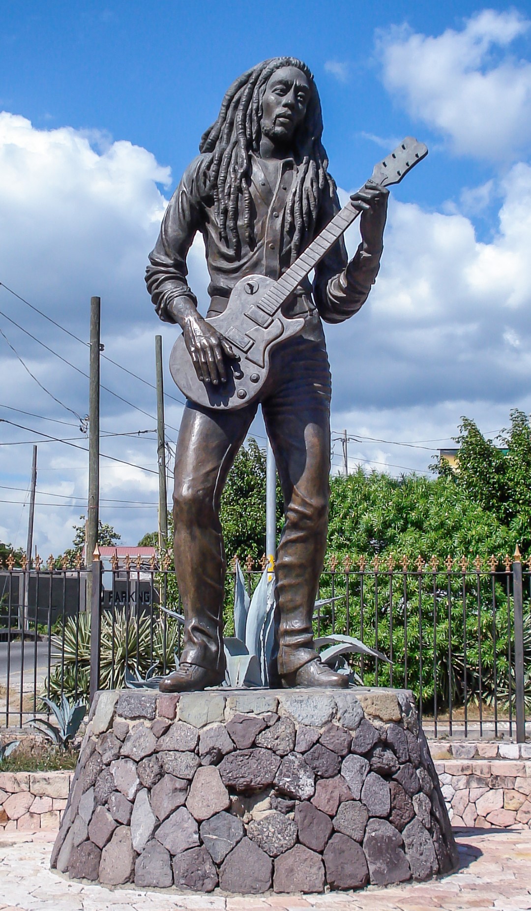 Bob Marley Statue Kingston Jamaica Grand